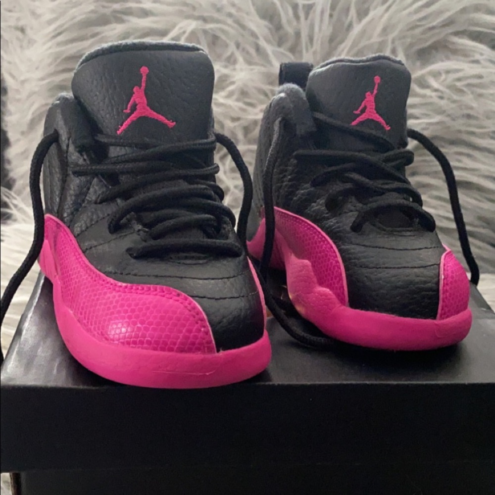Pink Jordan Girl Toddler Shoes Like NEW